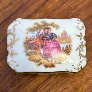 Limoges F.M. Trinket Box